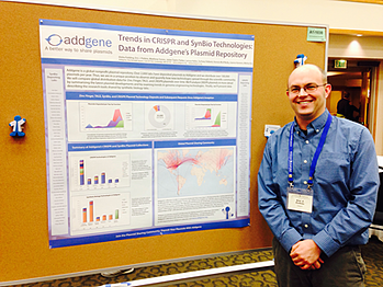 Addgene-Eric-at-Keyston-Genome-Engineering-CRISPR-Synbio-Poster