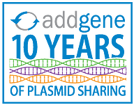 Addgene 10 years of plasmid sharing