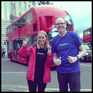 Addgene's UK office members in London