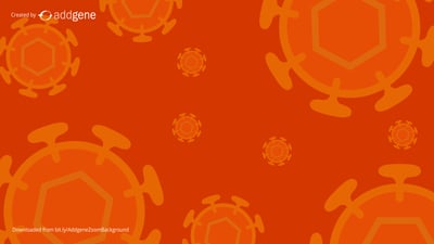 orange lentivirus background