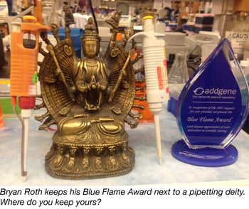 Brian Roth Addgene's Blue Flame Award