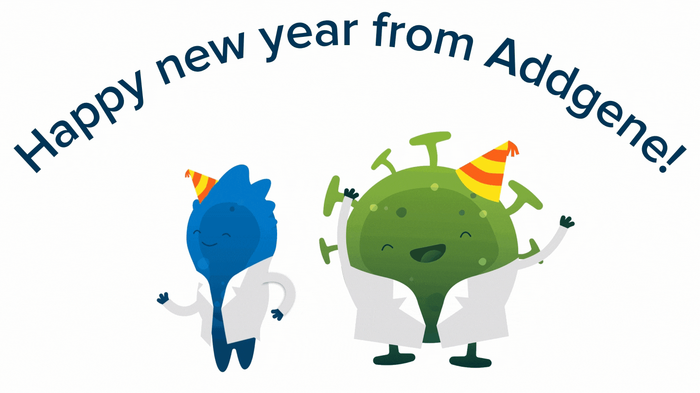 Happy new year from Addgene!