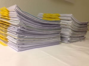 stack of papers