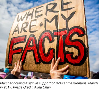 March For Science sign