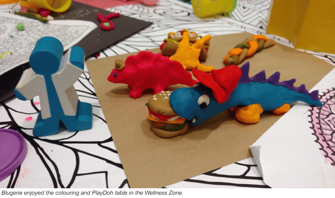 Bluegene makes play-doh sculptures at ASM Microbe 2016