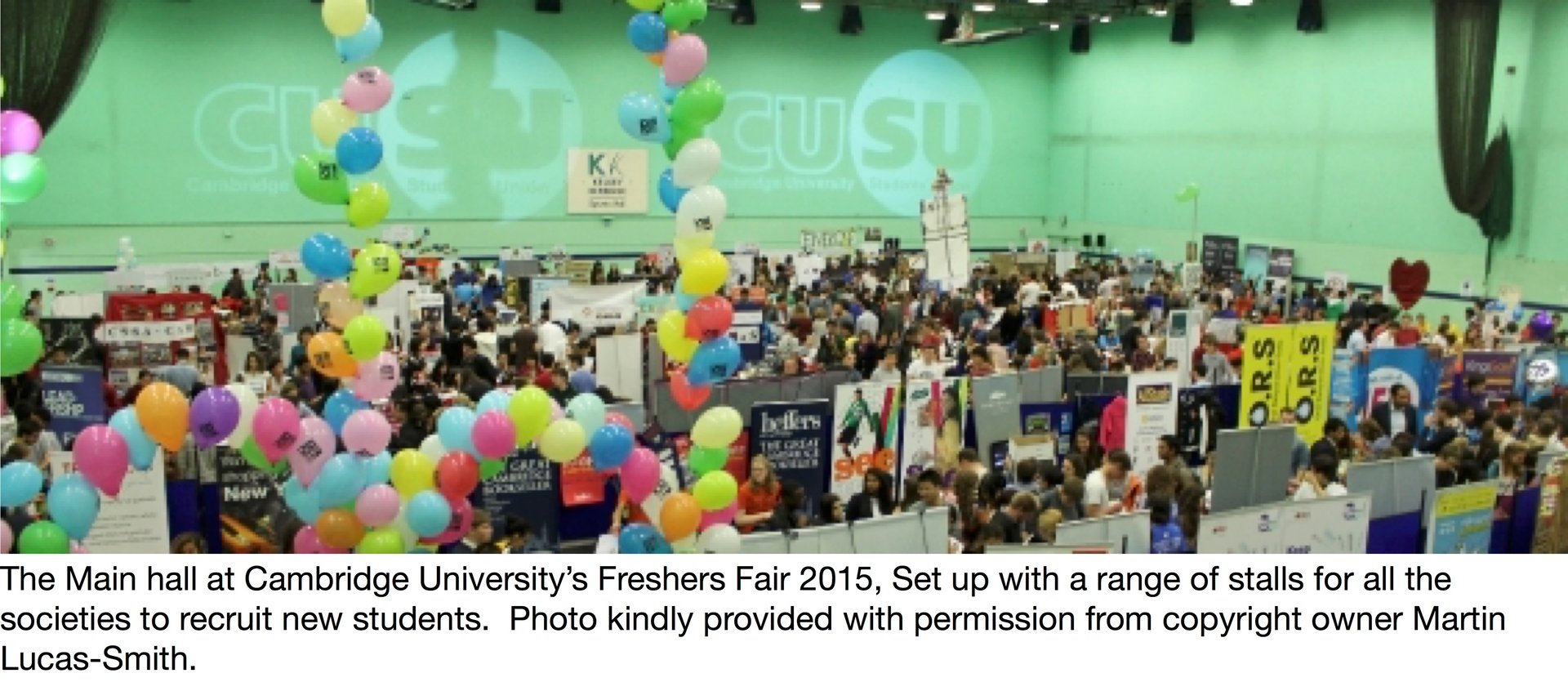 Networking and Inspiring Young Scientists at Freshers Fairs