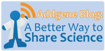 Addgene blog logo