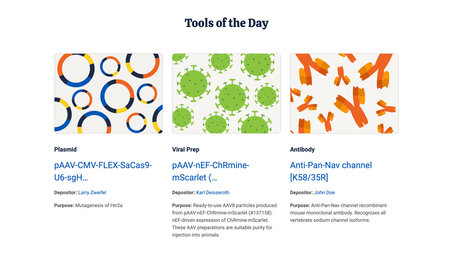 Addgene's Website Update