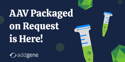 AAV Packaged on Request is here