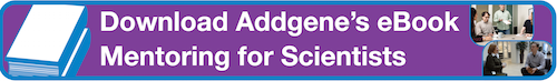 Download Addgene's eBook: Mentoring for Scientists