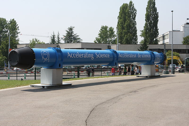 An image of CERN accelerator with 