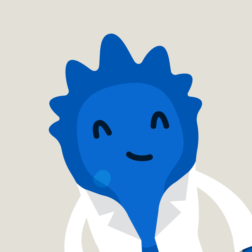 Addgene's mascot Blugene as the author Multiple Authors's avatar